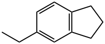 1H-Indene, 5-ethyl-2,3-dihydro- Struktur