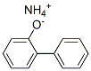 Ammonium 2-phenylphenate Struktur