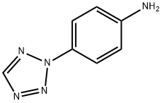 4-(2H-Tetrazol-2-yl)benzenamine Struktur