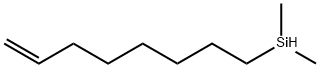 7-OCTENYLDIMETHYLSILANE Struktur