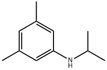 3,5-dimethyl-N-(propan-2-yl)aniline Struktur