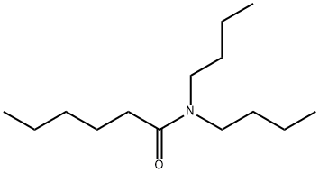 N,N-Dibutylhexanamide Struktur