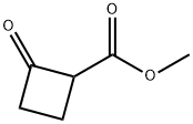 Cyclobutanecarboxylic acid, 2-oxo-, methyl ester (9CI) Struktur