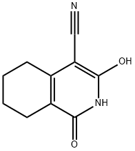 1-hydroxy-3-oxo-2,3,5,6,7,8-hexahydroisoquinoline-4-carbonitrile Structure