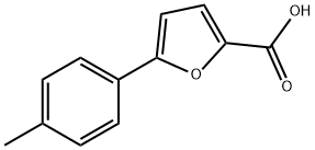 5-(4-METHYLPHENYL)-2-FUROIC ACID Struktur