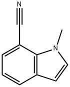 1H-Indole-7-carbonitrile,1-methyl- Struktur