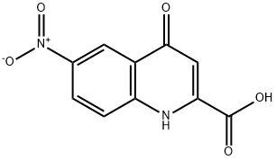 6-Nitro-4-oxo-1,4-dihydro-quinoline-2-carboxylic acid Struktur