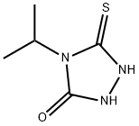 4-ISOPROPYL-5-MERCAPTO-4H-1,2,4-TRIAZOL-3-OL Struktur