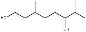 3,7-dimethyloctane-1,6-diol Struktur