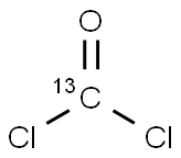 phosgene-13c solution Struktur