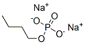 Phosphoric acid, butyl ester, sodium salt Struktur