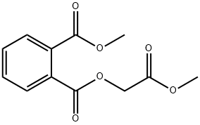 Phthalic acid 1-methyl 2-(methoxycarbonylmethyl) ester Struktur