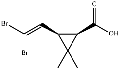 (1R-cis)-3-(2,2-dibromoethenyl)-2,2-dimethylcyclopropane carboxylic acid