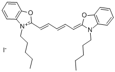 3-PENTYL-2-((1E,3E)-5-[3-PENTYL-1,3-BENZOXAZOL-2(3H)-YLIDENE]-1,3-PENTADIENYL)-1,3-BENZOXAZOL-3-IUM IODIDE price.