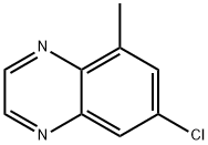 Quinoxaline, 7-chloro-5-methyl- (9CI) Struktur