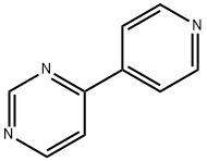 Pyrimidine, 4-(4-pyridinyl)- (9CI) Struktur