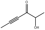 4-Hexyn-3-one, 2-hydroxy- (9CI) Struktur