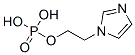 1H-Imidazole-1-ethanol, phosphate Struktur