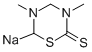 Dazomet, sodium salt Struktur