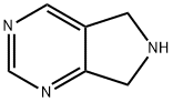 5H-Pyrrolo[3,4-d]pyrimidine, 6,7-dihydro- (9CI) Struktur