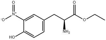 nitrotyrosine ethyl ester Struktur