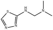 Methanediamine,  N,N-dimethyl-N-1,3,4-thiadiazol-2-yl- Struktur