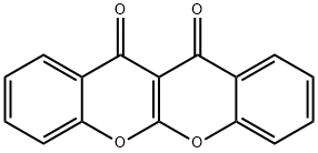 11H,12H-[1]Benzopyrano[2,3-b][1]benzopyran-11,12-dione Struktur