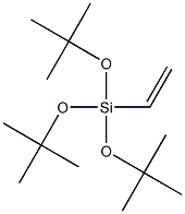 VINYLTRI-T-BUTOXYSILANE Struktur