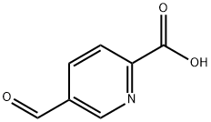 2-Pyridinecarboxylicacid,5-formyl-(9CI) Struktur