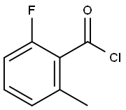 2-氟-6-甲基苯甲酰氯 結(jié)構(gòu)式