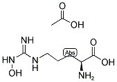 H-ARG(OH)-OH ACOH Struktur