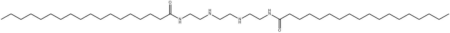 N,N'-[ethane-1,2-diylbis(iminoethane-1,2-diyl)]distearamide Struktur