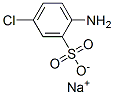 sodium 2-amino-5-chlorobenzenesulphonate    Struktur