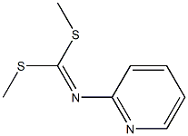 Carbonimidodithioic acid, 2-pyridinyl-, dimethyl ester (9CI) Struktur