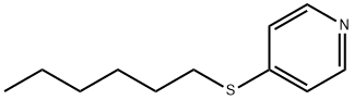 Pyridine, 4-(hexylthio)- (9CI) Struktur