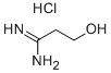 3-HYDROXY-PROPIONAMIDINE HCL Struktur