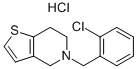 Ticlopidine hydrochloride