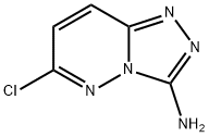 6-CHLORO[1,2,4]TRIAZOLO[4,3-B]PYRIDAZIN-3-AMINE Struktur