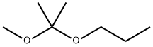 2-Propanone methylpropyl acetal Struktur