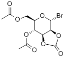 BroMo-4,6-di-O-acetyl-α-D-Mannopyranose-2,3-carbonate Struktur