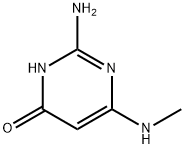 4(1H)-Pyrimidinone, 2-amino-6-(methylamino)- (6CI,9CI) Struktur