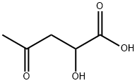 Pentanoic acid, 2-hydroxy-4-oxo- (9CI) Struktur