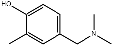 Phenol, 4-[(dimethylamino)methyl]-2-methyl- (9CI) Struktur