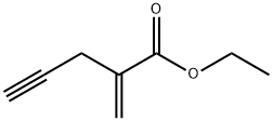 ETHYL 2-METHYLENE-4-PENTYNOATE Struktur