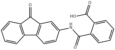 2-[(9-Oxo-9H-fluoren-2-yl)carbaMoyl]benzoic Acid Struktur