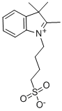 2,3,3-TRIMETHYL-1-(4-SULFOBUTYL)-INDOLIUM, INNER SALT Struktur