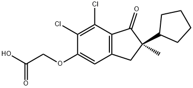 R(+)-IAA-94 Struktur