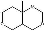 4H,5H-Pyrano[4,3-d]-1,3-dioxin, tetrahydro-8a-methyl- Struktur