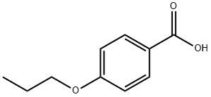 4-丙氧基苯甲酸 結(jié)構(gòu)式