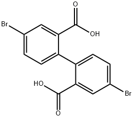 4,4'-Dibromodiphenic acid Struktur